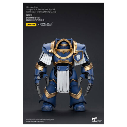 Warhammer The Horus Heresy Action Figure 118 Ultramarines Cataphractii Terminator Squad Terminator with Lightning Claws 14 cm
