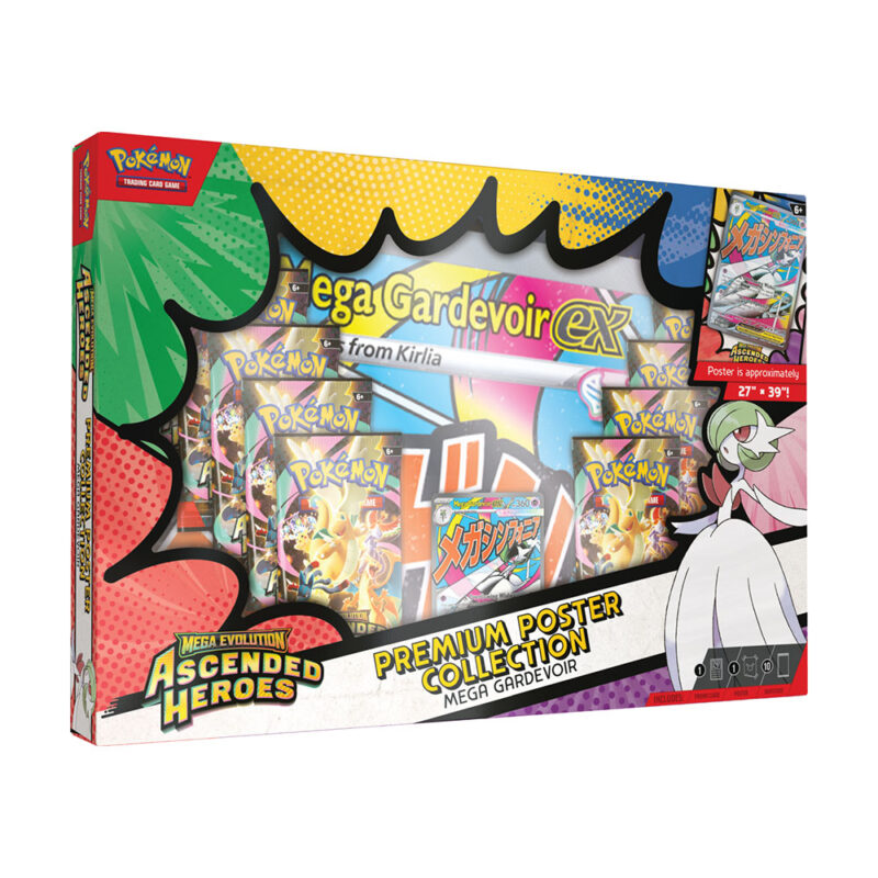 Pokemon TCG ME - Ascended Heroes - Premium Poster Collection - Mega Gardevoir3