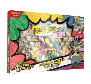 Pokemon TCG ME - Ascended Heroes - Premium Poster Collection - Mega Lucario