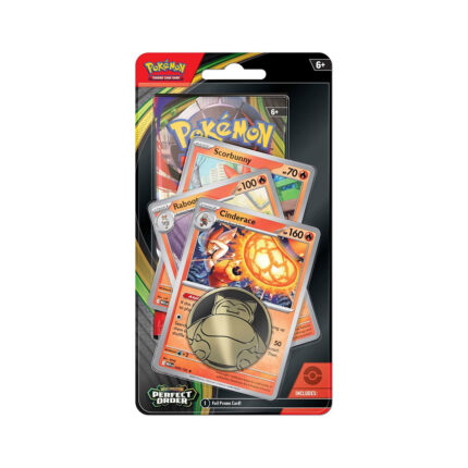 Pokemon-TCG-ME---Perfect-Order---Booster-Pack--Cinderace-Promo-Cards