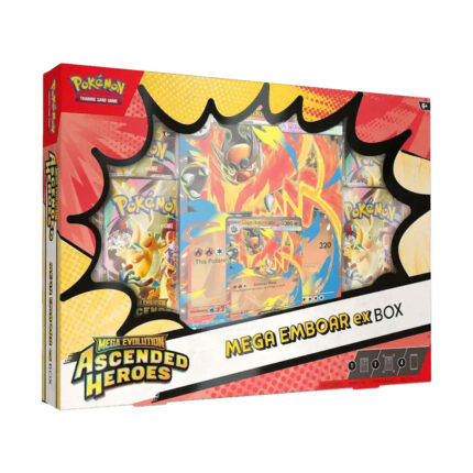 Pokemon TCG Mega Evolution - Ascended Heroes Mega Emboar ex Box