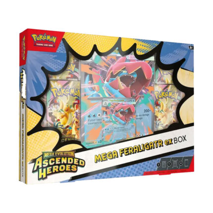 Pokemon TCG Mega Evolution - Ascended Heroes Mega Feraligatr ex Box