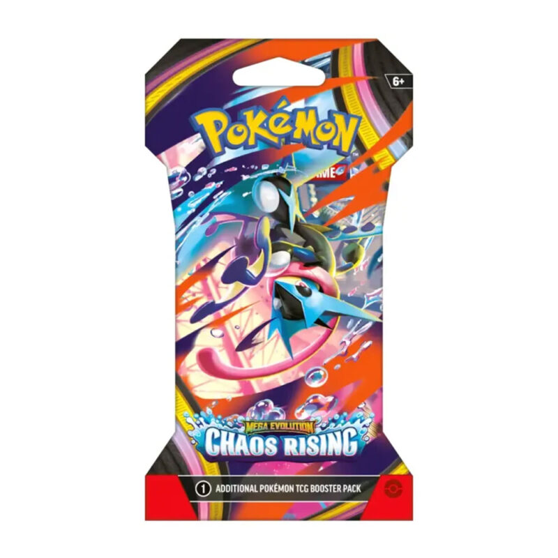 Pokemon TCG Mega Evolution - Chaos Rising Sleeved booster