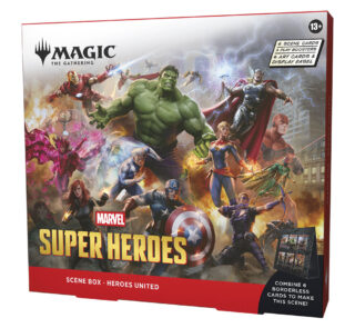 Marvel Super Heroes Scene Boxes - Heroes United