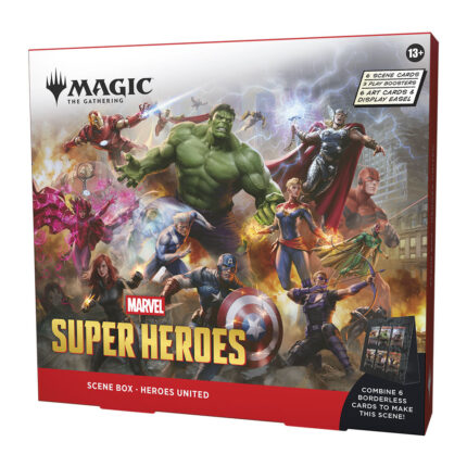 Marvel Super Heroes Scene Boxes - Heroes United