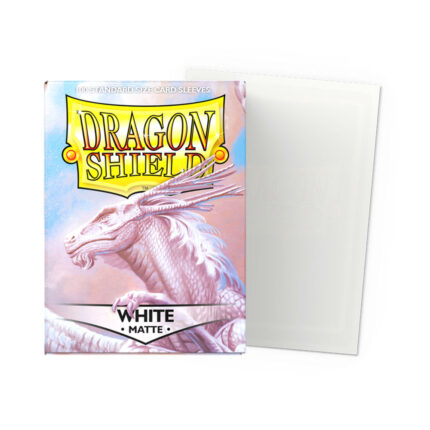 Dragon Shield White Matte Sleeves