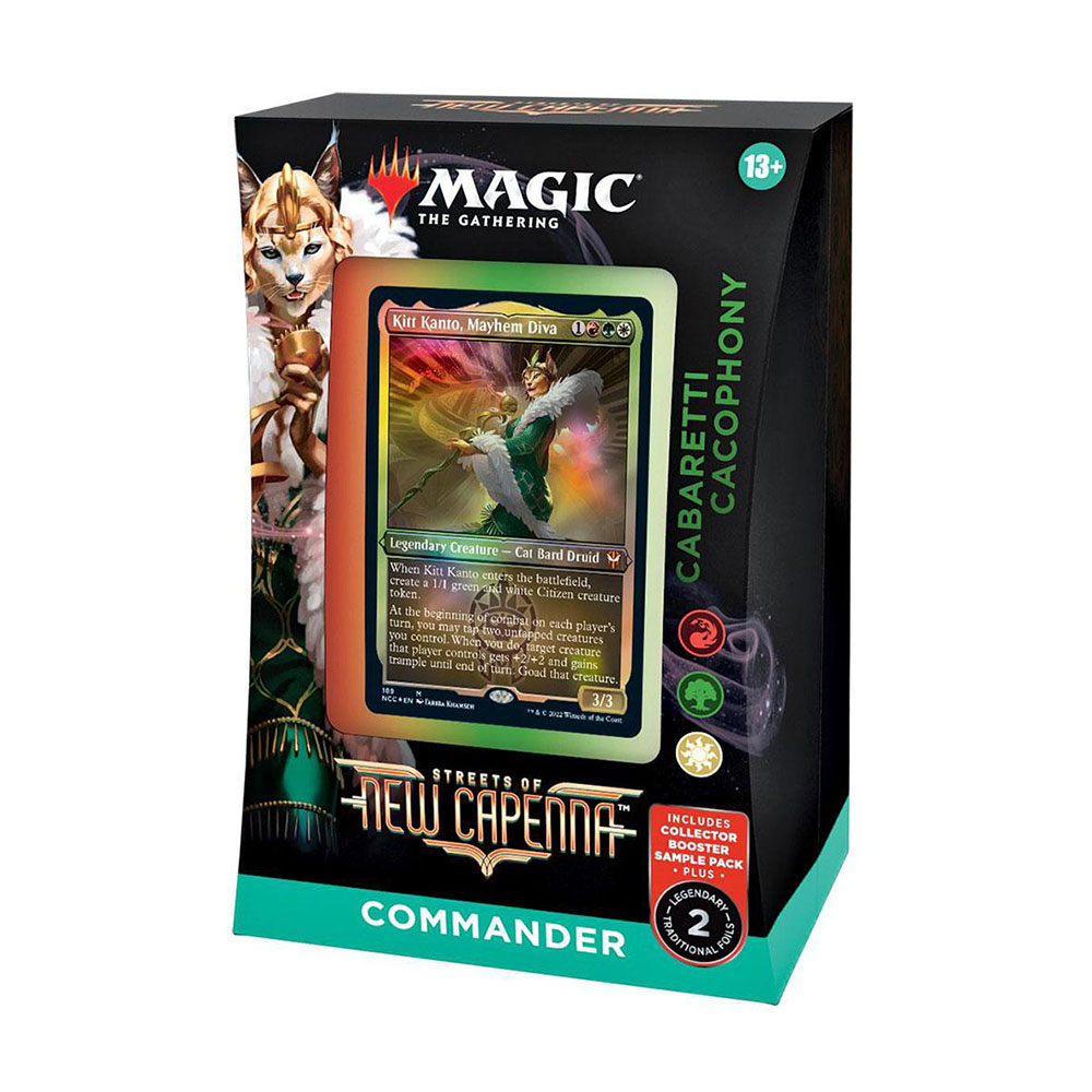 Streets-of-New-Capenna-Commander-Deck---Cabaretti-Cacophony Streets of New Capenna Commander Deck - Cabaretti Cacophony