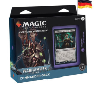 Warhammer 40000 Commander Deck - Necron Dynasties (German Version)