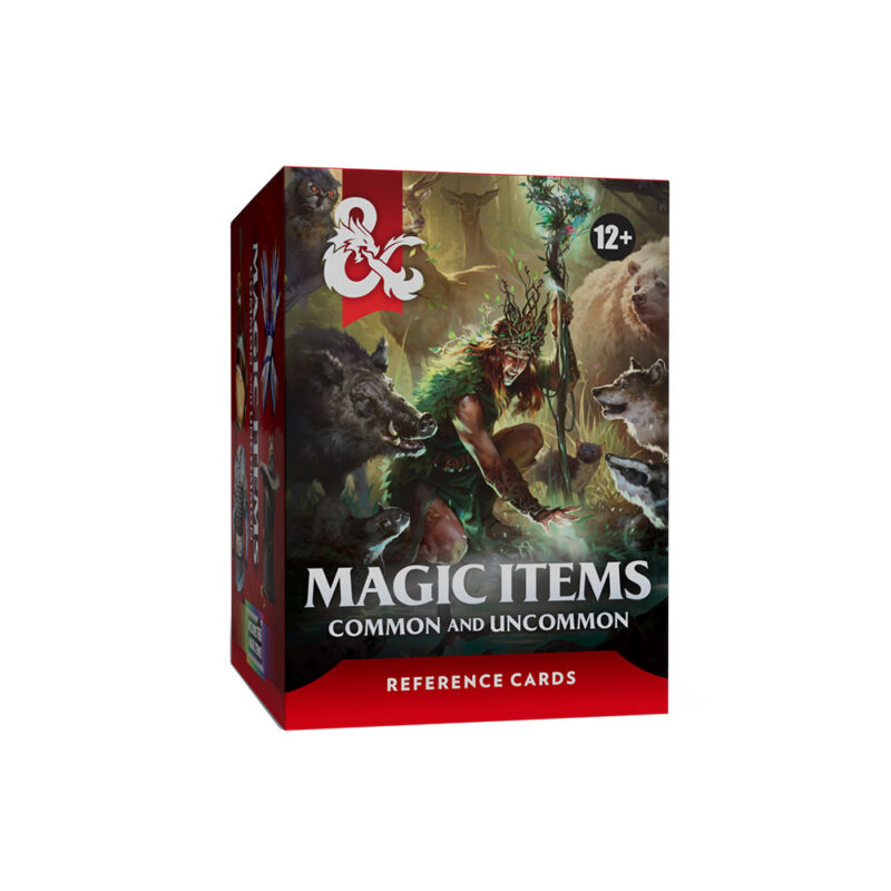 DD 5.5e Reference Cards Magic Items - Common and Uncommon