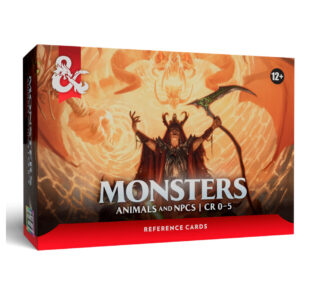 DD 5.5e Reference Cards Monsters - Animals and NPCs