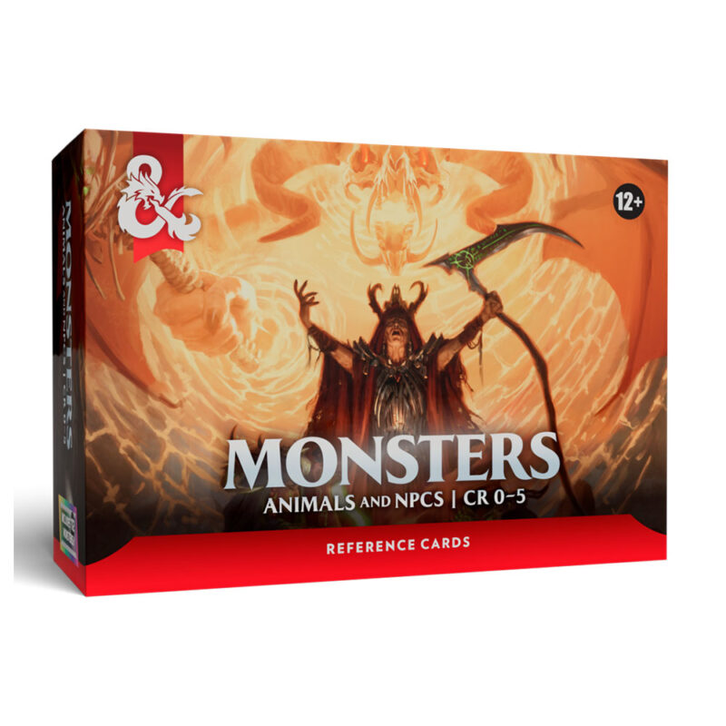 DD 5.5e Reference Cards Monsters - Animals and NPCs