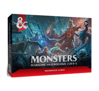 DD 5.5e Reference Cards Monsters - Fearsome and Ferocious