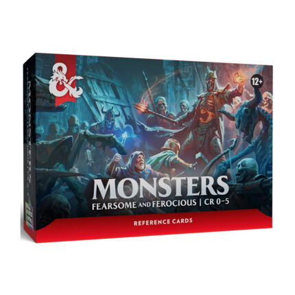 DD 5.5e Reference Cards Monsters - Fearsome and Ferocious