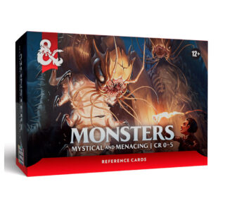 DD 5.5e Reference Cards Monsters - Mystical and Menacing