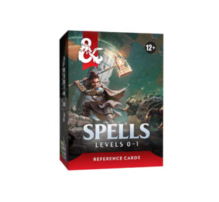 DD 5.5e Reference Cards Spells - Levels 0-1
