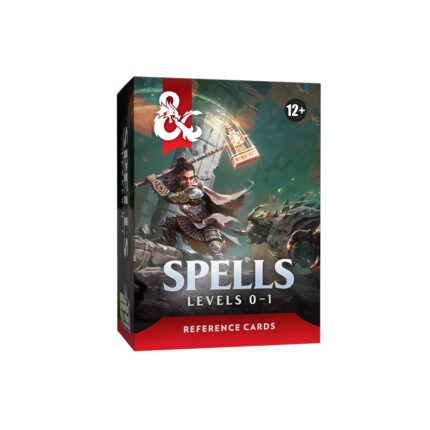 DD 5.5e Reference Cards Spells - Levels 0-1