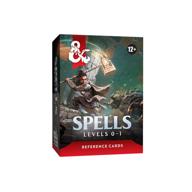 DD 5.5e Reference Cards Spells - Levels 0-1