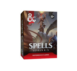 DD 5.5e Reference Cards Spells - Levels 4-5