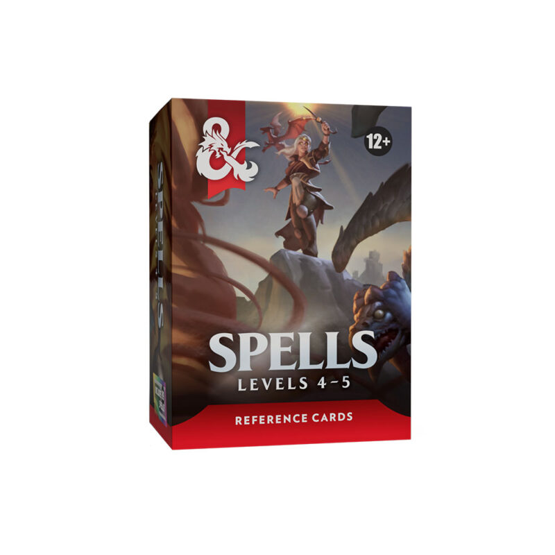 DD 5.5e Reference Cards Spells - Levels 4-5