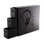 Dragon Shield Fortress 3-Card Drawers Vertical Black - Slika 2