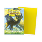 Dragon Shield Matte Dual Yellow & Silver Sleeves