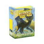 Dragon Shield Matte Dual Yellow & Silver Sleeves - Slika 3