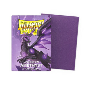 Dragon Shield Small Matte Amethyst Sleeves - Japanese