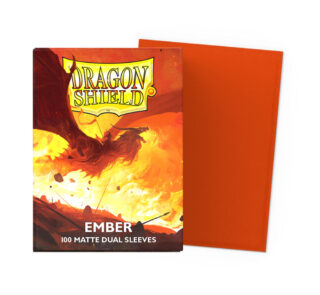 Dragon Shield Small Matte Dual Ember Sleeves