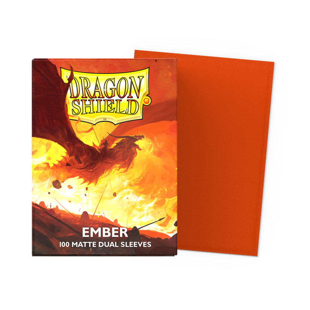 Dragon-Shield-Small-Matte-Dual-Ember-Sleeves Dragon Shield Small Matte Dual Ember Sleeves