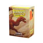 Dragon Shield Standard Matte Amber Sleeves - Slika 3