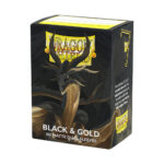 Dragon Shield Standard Matte Dual Black & Gold Sleeves - Slika 4