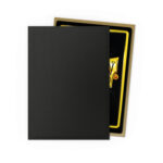Dragon Shield Standard Matte Dual Black & Gold Sleeves - Slika 2