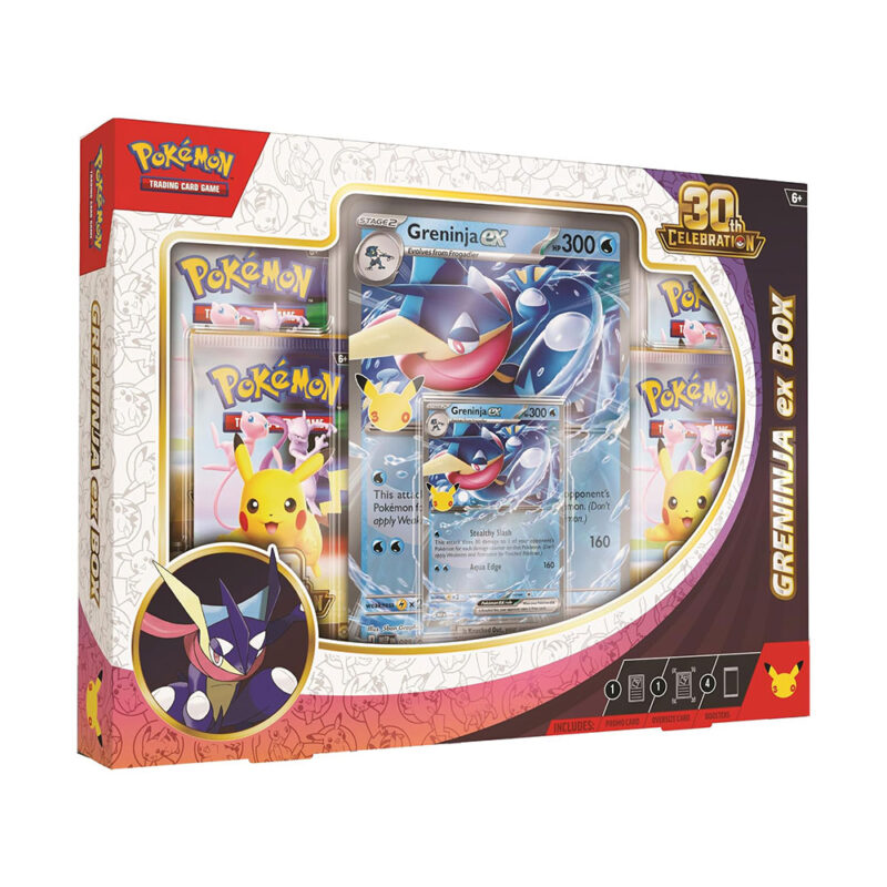 Pokemon TCG 30th Celebration - Greninja ex Box