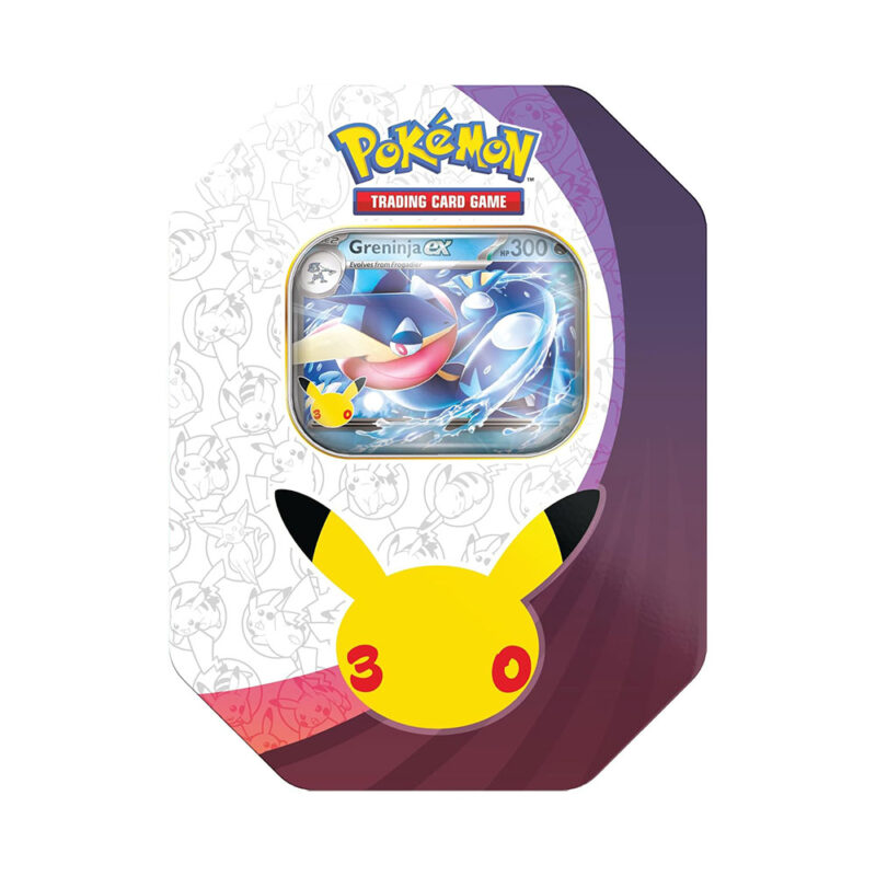Pokemon TCG 30th Celebration - Greninja ex Tin