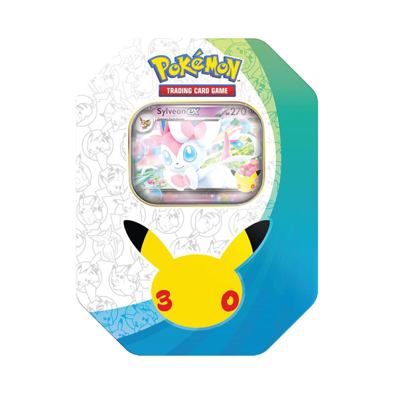Pokemon TCG 30th Celebration - Sylveon ex Tin