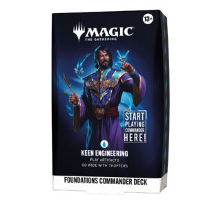 Foundations Commander Starter Deck - Keen Engineering