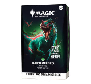 Foundations-Commander-Starter-Deck---Tramplesaurus-Rex